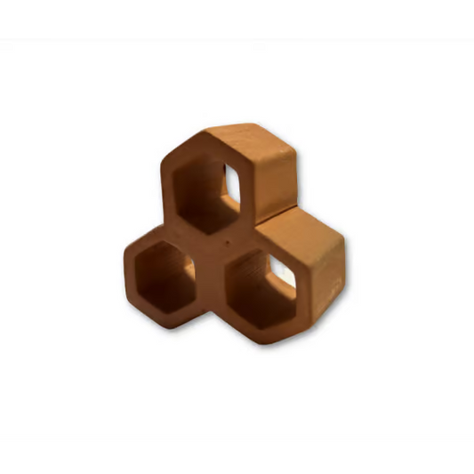 Gioia Shrimp Ceramic Hexagon